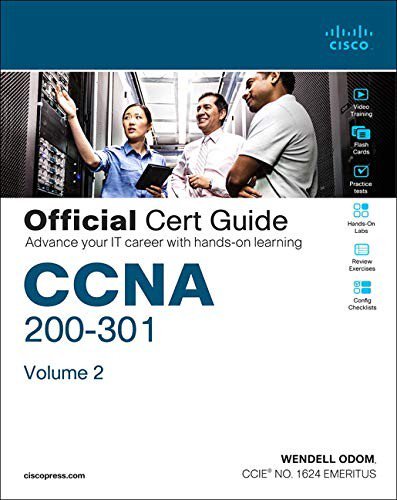 Book Cover - Book Review: CCNA 200-301 Official Cert Guide