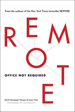 Book Cover - Book Review: Remote: Office Not Required