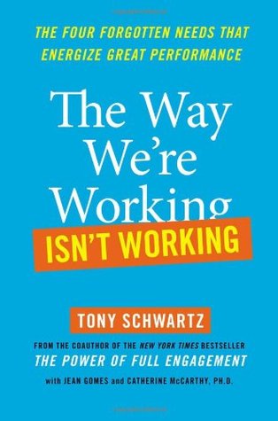 Book Cover - Book Review: The Way We're Working Isn't Working